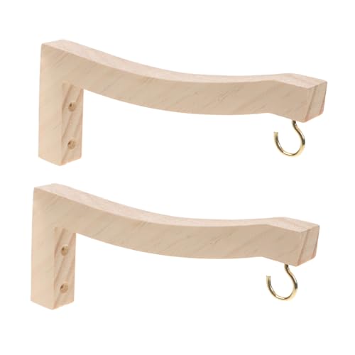 FUNOMOCYA 2 Stück Wandhaken für Indoor Pflanzen Hängende Pflanzenhalterung aus Robustem Kiefernholz Einfach zu Montieren mit Hoher Tragfähigkeit für Wohnräume und Gartendekoration FUNOMOCYA 2 Stück Wandhaken für Indoor Pflanzen Hängende Pflanzenhalterung aus Robustem Kiefernholz Einfach zu Montieren mit Hoher Tragfähigkeit für Wohnräume und Gartendekoration von FUNOMOCYA