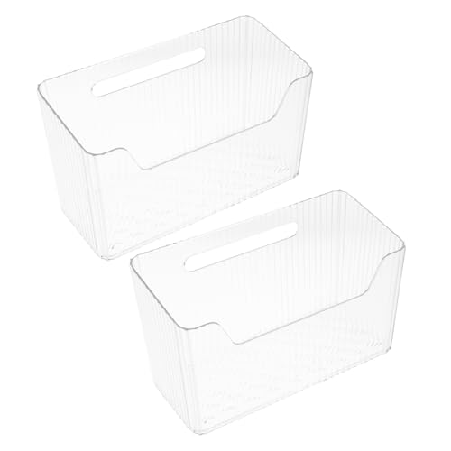 FUNOMOCYA 2 Stück Wandmontierter Küchen Organizer Selbstklebend Klarer Kunststoff Aufbewahrungskorb Für Knoblauch Ingwer Gewürze Platzsparend Leicht Zu Reinigen Für Küchenschrank FUNOMOCYA 2 Stück Wandmontierter Küchen Organizer Selbstklebend Klarer Kunststoff Aufbewahrungskorb Für Knoblauch Ingwer Gewürze Platzsparend Leicht Zu Reinigen Für Küchenschrank von FUNOMOCYA