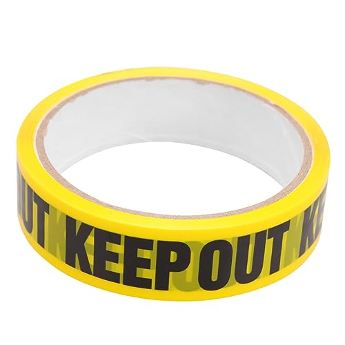 FUNOMOCYA 2 Stücke Warnbänder Keep OUT Selbstklebendes Sicherheitsband für Baustellen Industrie Gefahrenbereiche Hohe Haftkraft mit Schwarzem Text FUNOMOCYA 2 Stücke Warnbänder Keep OUT Selbstklebendes Sicherheitsband für Baustellen Industrie Gefahrenbereiche Hohe Haftkraft mit Schwarzem Text von FUNOMOCYA
