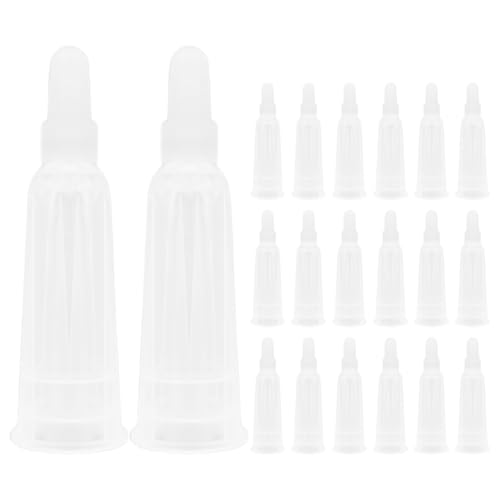 FUNOMOCYA 20 Stück Ampullenöffner Teilig Transparenter Tropfkopf für Glasampullen Wiederverwendbares Werkzeug für Medizinische Anwendungen Platzsparend und Effizient Laboren von FUNOMOCYA