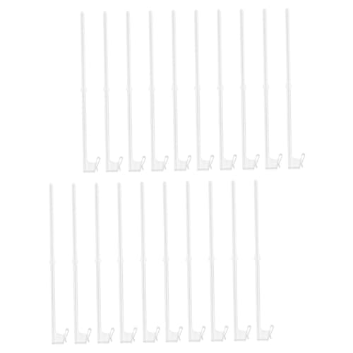 FUNOMOCYA 20 Stück Auto Fenster Fahnenhalter Weiß Fahnenclip Teleskopisch Verstellbar Robuster Kfz Flaggenhalter Für LKW Boot Fahrzeug Events Paraden von FUNOMOCYA