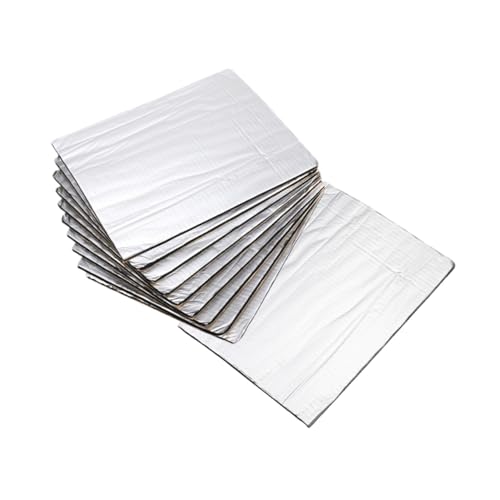 FUNOMOCYA 20 Stück Teiliges Auto Dämmset Aluminiumfolie Hitzeschutz Matte Schalldämmung für Motorhaube und Fahrzeugisolierung Hitzebeständig Langlebig FUNOMOCYA 20 Stück Teiliges Auto Dämmset Aluminiumfolie Hitzeschutz Matte Schalldämmung für Motorhaube und Fahrzeugisolierung Hitzebeständig Langlebig von FUNOMOCYA