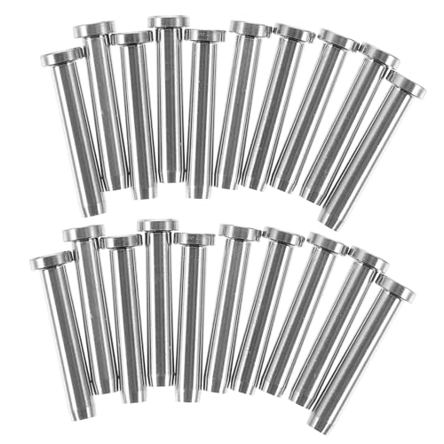 FUNOMOCYA 20 Stück Teiliges Edelstahl Kabelgeländer Anschlussset Rostbeständiger Seilspannungsverbinder mit Hoher Zugfestigkeit Witterungsbeständig für Innen und Außenbereich Kompakt und FUNOMOCYA 20 Stück Teiliges Edelstahl Kabelgeländer Anschlussset Rostbeständiger Seilspannungsverbinder mit Hoher Zugfestigkeit Witterungsbeständig für Innen und Außenbereich Kompakt und von FUNOMOCYA