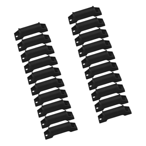 FUNOMOCYA 20 Stück Teiliges Gaming Stuhl Fußstützen Schieber Ersatz Pedal Gleitschutz mit Glatten Kanten Langlebig Einfach zu Reinigen Benutzerfreundlich Leicht Montierbar Kompatibel mit von FUNOMOCYA