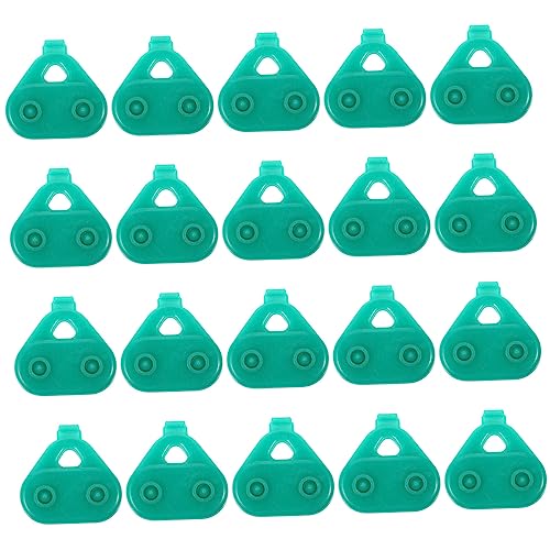 FUNOMOCYA 20 Stück Teiliges Gartenzubehör Schattiernetz Clips aus Praktische Halterung für Sonnenschutznetz und Landwirtschaftsfolie Befestigungsklammern für Gewächshaus und Gartenpflege von FUNOMOCYA
