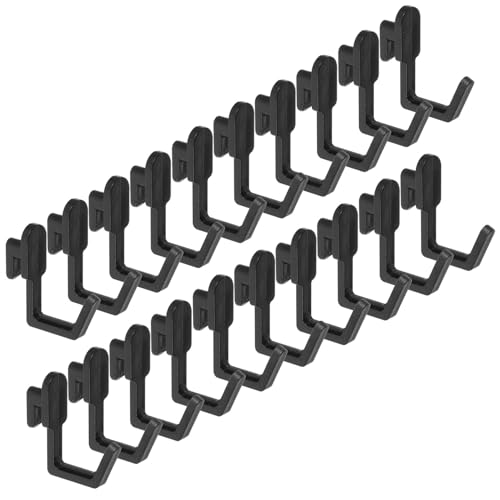 FUNOMOCYA 20 Stück Teiliges Pegboard-haken Vielseitige Starke Aufhänger für Lochwand Installieren Platzsparend für Küche Schlafzimmer Garage und Büro von FUNOMOCYA