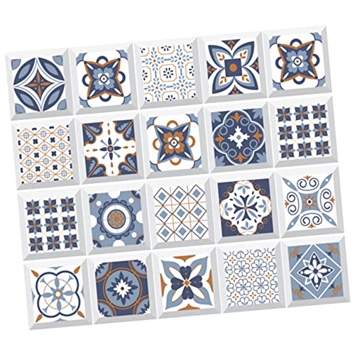 FUNOMOCYA 20 Stück Vintage Fliesenaufkleber Selbstklebend für Badezimmer Abwaschbare Wandfliesen Dekore Diy Fliesensticker zur Raumgestaltung Vielseitig Einsetzbar FUNOMOCYA 20 Stück Vintage Fliesenaufkleber Selbstklebend für Badezimmer Abwaschbare Wandfliesen Dekore Diy Fliesensticker zur Raumgestaltung Vielseitig Einsetzbar von FUNOMOCYA