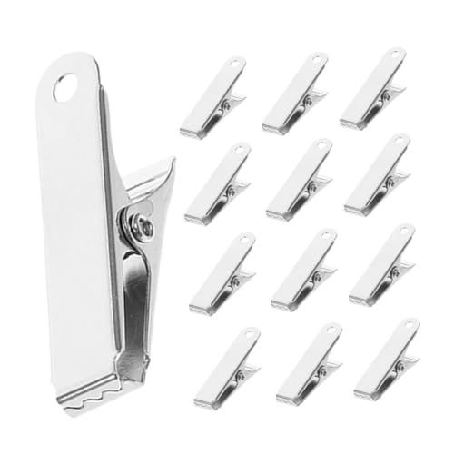 FUNOMOCYA 24 Stück Mini Metall Krokodilklemmen mit Zahn Robuste Elektrische Prüfklemmen für Labor und Bastelarbeiten Kompakt Tragbar Starker Metallfedergriff Vielseitig Einsetzbar für Kabel FUNOMOCYA 24 Stück Mini Metall Krokodilklemmen mit Zahn Robuste Elektrische Prüfklemmen für Labor und Bastelarbeiten Kompakt Tragbar Starker Metallfedergriff Vielseitig Einsetzbar für Kabel von FUNOMOCYA