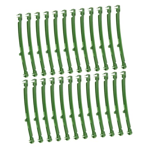 FUNOMOCYA 24 Stücke Teiliges Verstellbare Kunststoff-gartengitter-verbindungsclips für Tomatenkäfige Robuste Pflanzenstützen zur Stabilisierung und Erweiterung von Rankgittern im Gemüsebeet FUNOMOCYA 24 Stücke Teiliges Verstellbare Kunststoff-gartengitter-verbindungsclips für Tomatenkäfige Robuste Pflanzenstützen zur Stabilisierung und Erweiterung von Rankgittern im Gemüsebeet von FUNOMOCYA