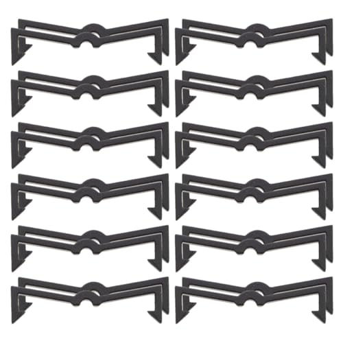 FUNOMOCYA 250 Stück Robuste Kunststoff Hakenfixierer für Effiziente Wandnutzung Einfache Installation und Sicheren Halt für Küche Schlafzimmer und Garage FUNOMOCYA 250 Stück Robuste Kunststoff Hakenfixierer für Effiziente Wandnutzung Einfache Installation und Sicheren Halt für Küche Schlafzimmer und Garage von FUNOMOCYA