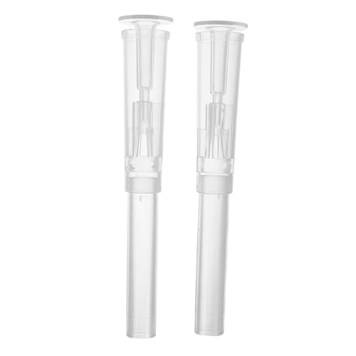 FUNOMOCYA 2Stücke Mini Sprühdüse für Wasserpumpe Transparente Springbrunnendüse für Aquarium Teich Gartenbrunnen Effektive Wasserzirkulation und Dekorativer Sprüheffekt von FUNOMOCYA