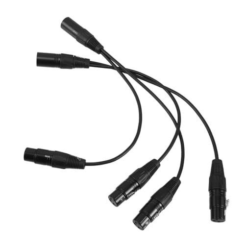 FUNOMOCYA 2Stücke Xlr Mikrofonkabel Symmetrisches Lautsprecher Verlängerungskabel Geschirmtes Audio Kabel für Klare Signalübertragung Geeignet für Mixer und Studio Recorder FUNOMOCYA 2Stücke Xlr Mikrofonkabel Symmetrisches Lautsprecher Verlängerungskabel Geschirmtes Audio Kabel für Klare Signalübertragung Geeignet für Mixer und Studio Recorder von FUNOMOCYA