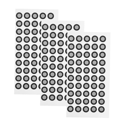 FUNOMOCYA 3 Blätter Scanning Marker Punkte Hochreflektierende Referenzmarker für Präzise pro Einfach Anzuwenden und Repositionierbar für Architektur und Ingenieurwesen von FUNOMOCYA