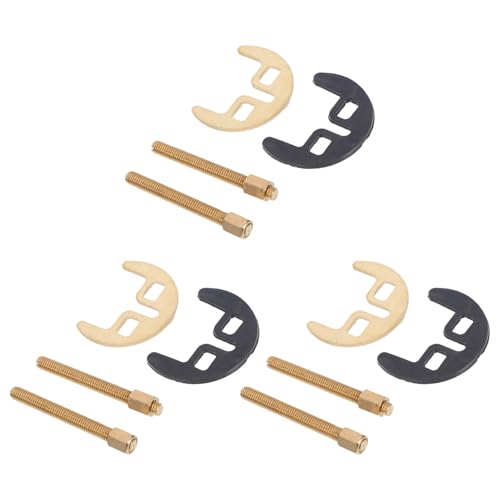 FUNOMOCYA 3 Satz Teiliges Set Wasserhahn Befestigungsmuttern und Unterlegscheiben Montageset Doppelläufigen Schrauben Anti-lockerungs-hardware für Küchen Badarmaturen FUNOMOCYA 3 Satz Teiliges Set Wasserhahn Befestigungsmuttern und Unterlegscheiben Montageset Doppelläufigen Schrauben Anti-lockerungs-hardware für Küchen Badarmaturen von FUNOMOCYA