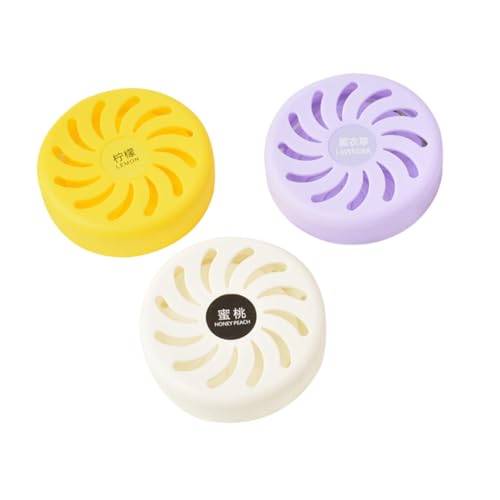 FUNOMOCYA 3 Stück Selbstklebende Aromaboxen für Toiletten und Schuhschrank Weißer Gelbe Zitrone Lavendel Effektive Geruchsentfernung und Frischer Duft FUNOMOCYA 3 Stück Selbstklebende Aromaboxen für Toiletten und Schuhschrank Weißer Gelbe Zitrone Lavendel Effektive Geruchsentfernung und Frischer Duft von FUNOMOCYA