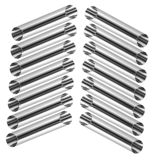 FUNOMOCYA 35 Stück Teiliges Edelstahl Cannoli Backform mit Doppelter Spiralstruktur Antihaftbeschichtet für Croissants Cremehörnchen und Dänisches Gebäck Gleichmäßige Hitzeverteilung FUNOMOCYA 35 Stück Teiliges Edelstahl Cannoli Backform mit Doppelter Spiralstruktur Antihaftbeschichtet für Croissants Cremehörnchen und Dänisches Gebäck Gleichmäßige Hitzeverteilung von FUNOMOCYA