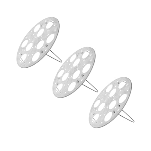 FUNOMOCYA 3Stücke Eier Dampfgarer aus Teiliges mit Löchern Runder Dampfständer Hitzebeständiger Eierhalter für Vielseitiges Kochen Allen Herdarten von FUNOMOCYA