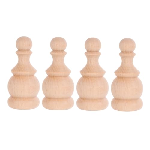 FUNOMOCYA 4 Stück Holz Kugel Pfostenkappen aus Massivholz Klassische Römische Treppenbaluster Post Tops Robuste Unlackierte Holzdekoration für Möbel Bettpfosten und Geländer FUNOMOCYA 4 Stück Holz Kugel Pfostenkappen aus Massivholz Klassische Römische Treppenbaluster Post Tops Robuste Unlackierte Holzdekoration für Möbel Bettpfosten und Geländer von FUNOMOCYA
