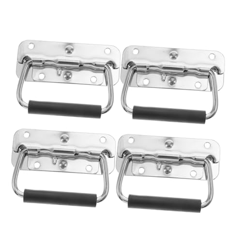 FUNOMOCYA 4 Stück Klappgriff Edelstahl Klappbarer Tragegriff für Werkzeugkoffer und Industrieboxen Rostfrei Langlebig Multifunktional Lang Einfache Montage Vielseitig Einsetzbar FUNOMOCYA 4 Stück Klappgriff Edelstahl Klappbarer Tragegriff für Werkzeugkoffer und Industrieboxen Rostfrei Langlebig Multifunktional Lang Einfache Montage Vielseitig Einsetzbar von FUNOMOCYA