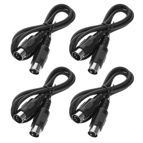 FUNOMOCYA 4 Stück Midi Kabel Pin Verbindungsleitung für Musikinstrumente Geeignet für Keyboard Synthesizer Drums und Pianos Benutzerfreundlich und Robustm FUNOMOCYA 4 Stück Midi Kabel Pin Verbindungsleitung für Musikinstrumente Geeignet für Keyboard Synthesizer Drums und Pianos Benutzerfreundlich und Robustm von FUNOMOCYA