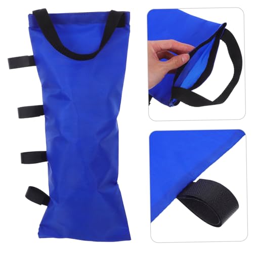 FUNOMOCYA 4 Stück Sandsäcke für Outdoor Zelte und Sonnenschirme Wetterfeste Uv Beständige Gewichte für Strand Camping und Markt Windstabiler Pavillon Gewichtssäcke Einfach zu Befüllen von FUNOMOCYA