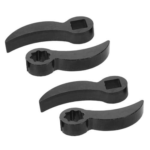 FUNOMOCYA 4 Stück Teiliges Ratschen-steckschlüssel-adapter aus Stahl mit Winkelflexibilität und Robustem Pry-bar-design für Einfache Fahrzeugwartung und Getriebe-demontage von FUNOMOCYA