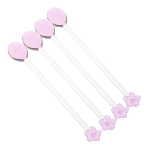 FUNOMOCYA 4 Stück Klare Kaffeelöffel mit Langem Griff Wiederverwendbare Rührlöffel zum Mischen von Kaffee Desserts und Getränken Strapazierfähiges Design für Küche FUNOMOCYA 4 Stück Klare Kaffeelöffel mit Langem Griff Wiederverwendbare Rührlöffel zum Mischen von Kaffee Desserts und Getränken Strapazierfähiges Design für Küche von FUNOMOCYA
