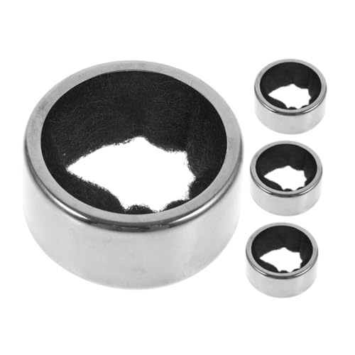 FUNOMOCYA 4 Stück Teiliges Weintropfringe aus Auslaufsichere Tropfstopper für Weinflaschen Design für Weinliebhaber Schützt Tisch und Oberflächen vor Flecken von FUNOMOCYA