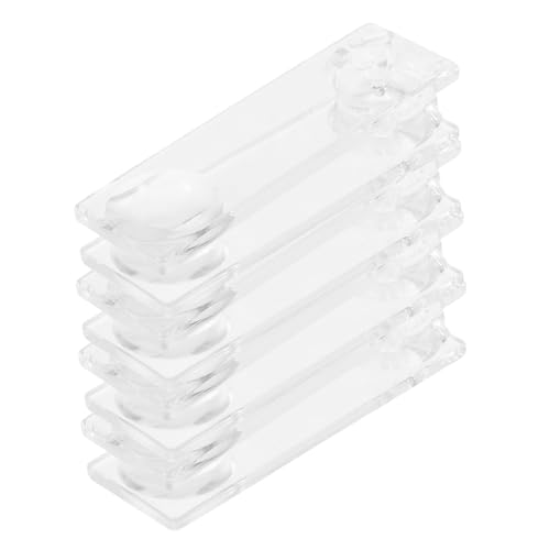 FUNOMOCYA 4 Stück Transparente Vorhangzugknöpfe aus Kunststoff Lange Pendelgriffe für Jalousien und Gardinen Ersatzteile für Fensterläden Modernes Drapery Hardware Zubehör für Zuhause und FUNOMOCYA 4 Stück Transparente Vorhangzugknöpfe aus Kunststoff Lange Pendelgriffe für Jalousien und Gardinen Ersatzteile für Fensterläden Modernes Drapery Hardware Zubehör für Zuhause und von FUNOMOCYA