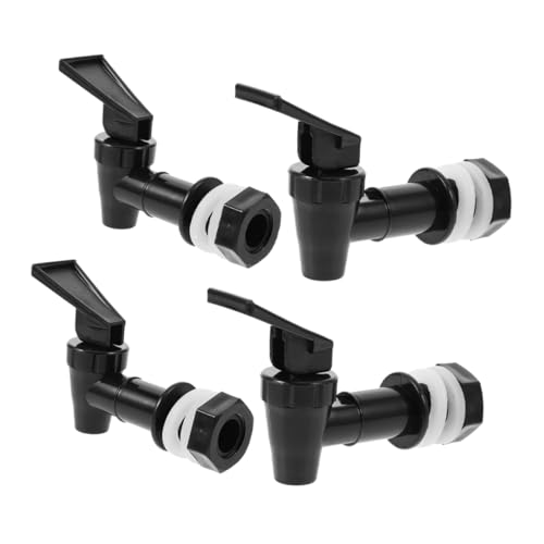 FUNOMOCYA 4 Stück Wasserhahn für Getränkespender Multifunktionaler Wiederverwendbarer Auslauf für Glaskaraffen Robuster Leicht zu Reinigen für Partys und Veranstaltungen FUNOMOCYA 4 Stück Wasserhahn für Getränkespender Multifunktionaler Wiederverwendbarer Auslauf für Glaskaraffen Robuster Leicht zu Reinigen für Partys und Veranstaltungen von FUNOMOCYA
