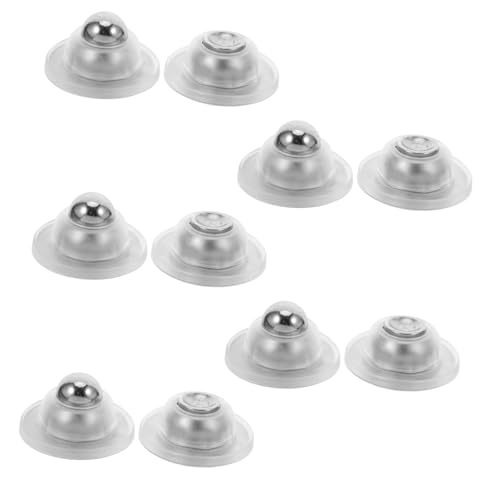 FUNOMOCYA 5 Sätze Magnetischer flexibler Türstopper Selbstklebend Transparent Noiseless Anti-kollision Türhalter Wandpuffer für Zuhause Wohnwagen Camping von FUNOMOCYA