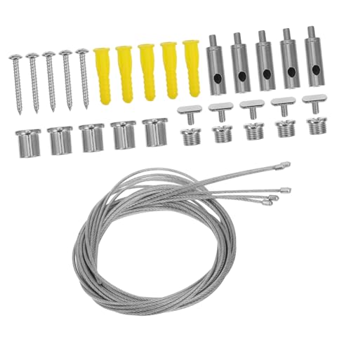 FUNOMOCYA 5 Sätze Verstellbares Aufhängedraht für Deckenleuchten Robustes Suspension Wire Hanging Kit Einfache Montage Sichere Deckenbeleuchtung für Wohnzimmer und Schlafzimmer FUNOMOCYA 5 Sätze Verstellbares Aufhängedraht für Deckenleuchten Robustes Suspension Wire Hanging Kit Einfache Montage Sichere Deckenbeleuchtung für Wohnzimmer und Schlafzimmer von FUNOMOCYA