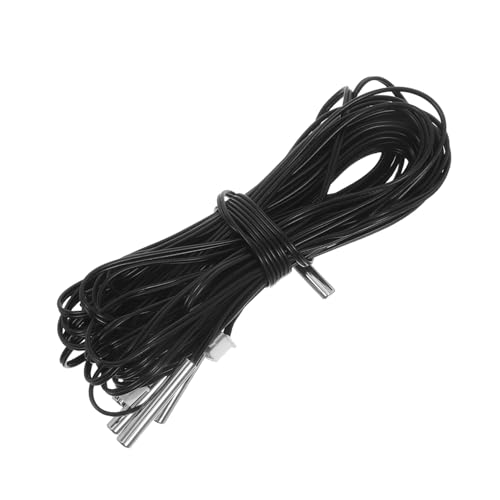 FUNOMOCYA 5 Stück Ntc Temperaturfühler Genauigkeit Kühlschrank Ersatzsensor Kabel Thermistor für Kühl Gefrierschränke Präzise Temperaturüberwachung FUNOMOCYA 5 Stück Ntc Temperaturfühler Genauigkeit Kühlschrank Ersatzsensor Kabel Thermistor für Kühl Gefrierschränke Präzise Temperaturüberwachung von FUNOMOCYA