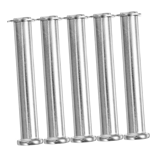 FUNOMOCYA 5 Stück Pallet Rack Sicherheitsbolzen Teiliges mit Flachkopf und Nut Pin mit Sicherungsringen für Regalsysteme Vielseitige Anwendungsmöglichkeiten FUNOMOCYA 5 Stück Pallet Rack Sicherheitsbolzen Teiliges mit Flachkopf und Nut Pin mit Sicherungsringen für Regalsysteme Vielseitige Anwendungsmöglichkeiten von FUNOMOCYA