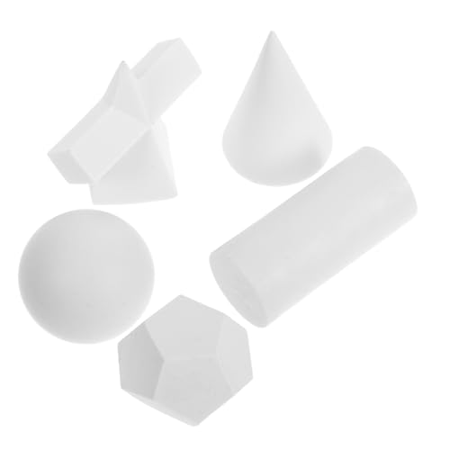 FUNOMOCYA 5 Stück Teiliges Geometrische Modelle aus Resin Kreative Zeichenwerkzeuge für Kunst und Design für Unterricht und Deko Home Accessoire Vielseitig Einsetzbar FUNOMOCYA 5 Stück Teiliges Geometrische Modelle aus Resin Kreative Zeichenwerkzeuge für Kunst und Design für Unterricht und Deko Home Accessoire Vielseitig Einsetzbar von FUNOMOCYA