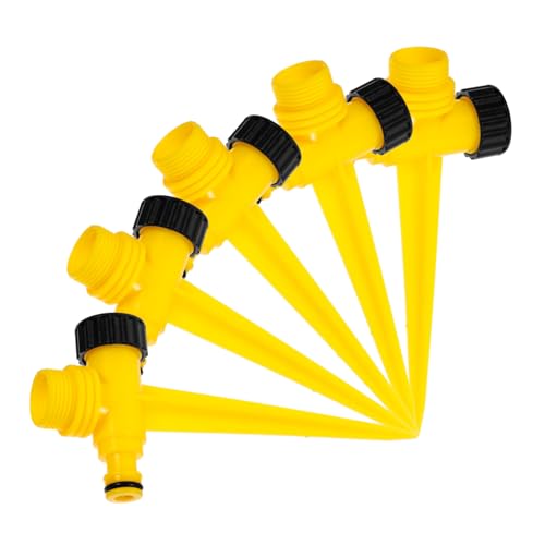 FUNOMOCYA 5 Stück Teiliges Kunststoff Sprinkler Erdspieß Garten Sprinklerhalter Stabiler Bodenstecker Drehbar und Verbindbar für Automatische Bewässerung im Außenbereich Einfache FUNOMOCYA 5 Stück Teiliges Kunststoff Sprinkler Erdspieß Garten Sprinklerhalter Stabiler Bodenstecker Drehbar und Verbindbar für Automatische Bewässerung im Außenbereich Einfache von FUNOMOCYA
