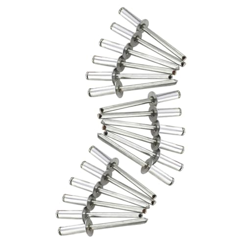 FUNOMOCYA 50 Stück Edelstahl Blindnieten Robuste Zugnieten mit Rundkopf Langlebige Möbelbefestigung Haushalt Riveter Tool Zubehör für Starke Verbindungen FUNOMOCYA 50 Stück Edelstahl Blindnieten Robuste Zugnieten mit Rundkopf Langlebige Möbelbefestigung Haushalt Riveter Tool Zubehör für Starke Verbindungen von FUNOMOCYA