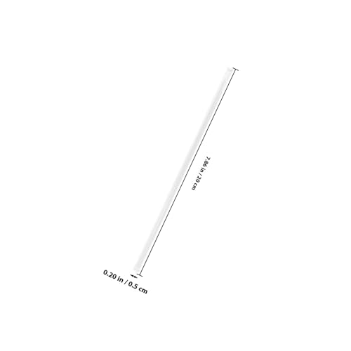 FUNOMOCYA 50 Stück Hitzebeständige Glasrührstäbe für Labore Rühren und Abtropfen Vielseitig Einsetzbar in Kosmetik Lebensmittel Labor Wiederverwendbar von FUNOMOCYA