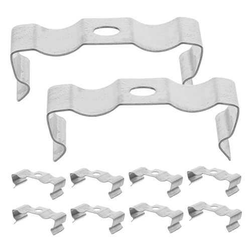 FUNOMOCYA 50 Stück Lampenbefestigungsklammern T8-klammern Für Led-leuchtröhren Stabile Metallhalterungen Für Lichtleisten FUNOMOCYA 50 Stück Lampenbefestigungsklammern T8-klammern Für Led-leuchtröhren Stabile Metallhalterungen Für Lichtleisten von FUNOMOCYA