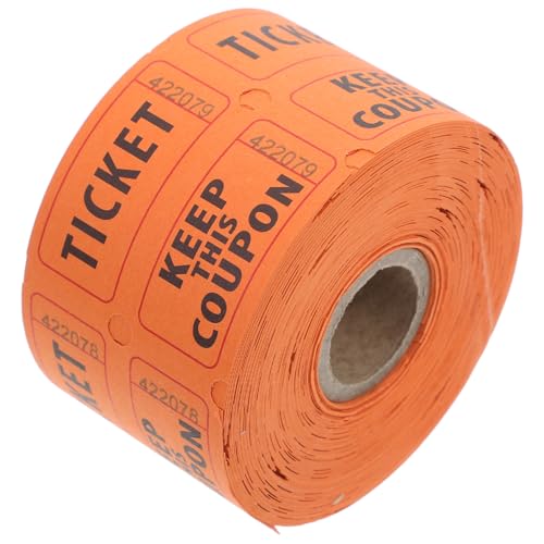 FUNOMOCYA 500 Stück Doppelte Raffle Tickets Rolle Nummeriert für Veranstaltungen Partys Fundraiser Klassenauszeichnungen Konzerte und Feiertagsfeiern Vielseitig Einsetzbare Eintrittskarten FUNOMOCYA 500 Stück Doppelte Raffle Tickets Rolle Nummeriert für Veranstaltungen Partys Fundraiser Klassenauszeichnungen Konzerte und Feiertagsfeiern Vielseitig Einsetzbare Eintrittskarten von FUNOMOCYA