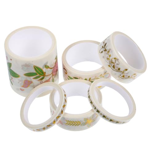 FUNOMOCYA 6 Rollen Dekoratives Washi Tape Buntes DIY Klebeband für Scrapbooking Tagebuch Verpackung Kreative Papierstreifen zum Basteln und Verzieren Vielfältiger Bastelprojekte FUNOMOCYA 6 Rollen Dekoratives Washi Tape Buntes DIY Klebeband für Scrapbooking Tagebuch Verpackung Kreative Papierstreifen zum Basteln und Verzieren Vielfältiger Bastelprojekte von FUNOMOCYA
