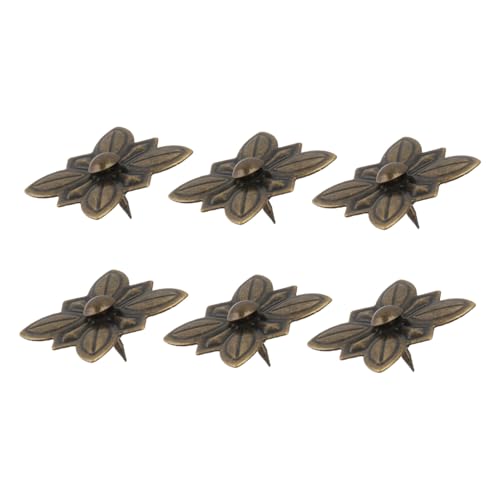 FUNOMOCYA 6 Sätze Teiliges Antike Polsternägel Dekorative für Möbel Sofa Stuhl DIY Möbelzubehör Vintage Stil Robuste Befestigung und Kreative Muster von FUNOMOCYA