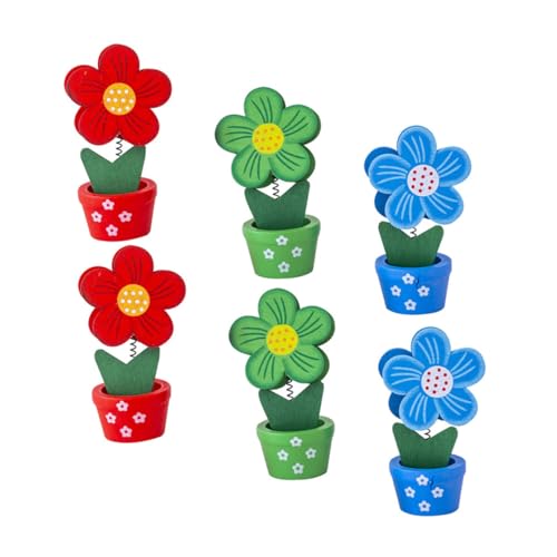 FUNOMOCYA 6 Stück Memo Clips Blumen Topf Design Holz Notizen Halter Ständer Fotos Kartenhalter Stabil Langlebig Wiederverwendbar für Büro Schreibtisch Party Dekoration Zufällige Farbe FUNOMOCYA 6 Stück Memo Clips Blumen Topf Design Holz Notizen Halter Ständer Fotos Kartenhalter Stabil Langlebig Wiederverwendbar für Büro Schreibtisch Party Dekoration Zufällige Farbe von FUNOMOCYA