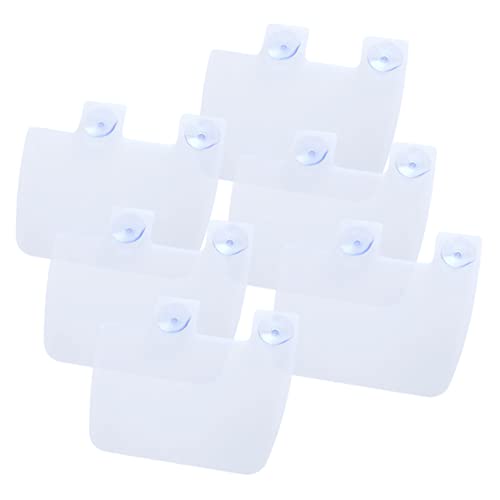 FUNOMOCYA 6 Stück Spritzschutz Wasserabweisend mit Saugnapf Langlebige Küchen Waschbecken Baffle Boards Einfacher Schutz vor Wasserspritzern Wiederverwendbar und Leicht zu Reinigen von FUNOMOCYA