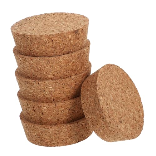 FUNOMOCYA 6 Stück Teiliges Korkstopfen Hydroponikvasen aus Robustem Kork Luftdichtes Verschluss Design für Glasflaschen und Pflanzentöpfe für Terrarien und DIY bastelprojekte FUNOMOCYA 6 Stück Teiliges Korkstopfen Hydroponikvasen aus Robustem Kork Luftdichtes Verschluss Design für Glasflaschen und Pflanzentöpfe für Terrarien und DIY bastelprojekte von FUNOMOCYA