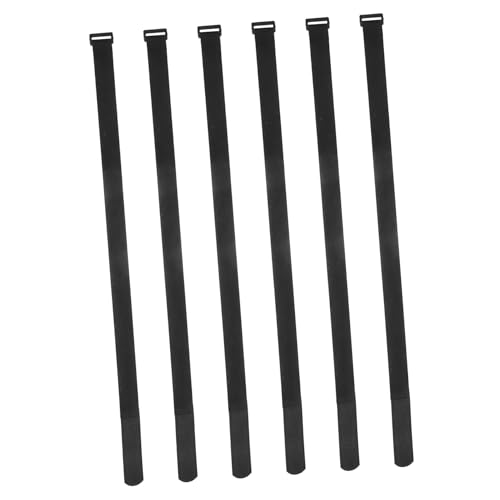 FUNOMOCYA 6 Stück Verstellbare Sonnenschirmgurte für Garten Strandschirme und Tragbare Fixierungsbänder Leicht Multifunktional für Outdoor Aktivitäten von FUNOMOCYA