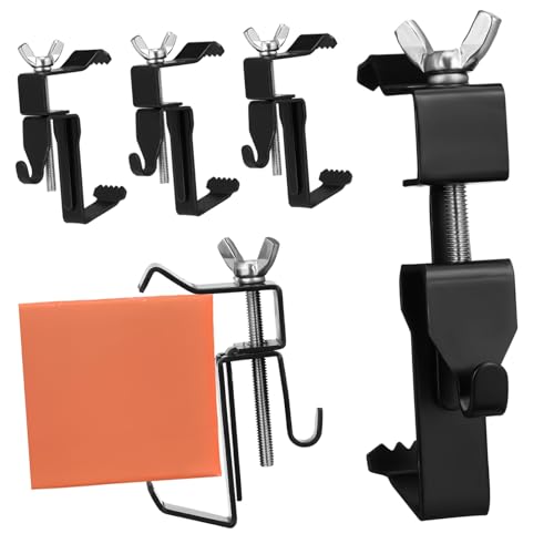 FUNOMOCYA 6 Stück Verstellbare Ziegelhaken für Außenbereich Stabile Brick Wall Clips zum Einhängen von Dekorationen Lichterketten Kränzen Schadenfreie Befestigung ohne Bohren Vielseitig für von FUNOMOCYA