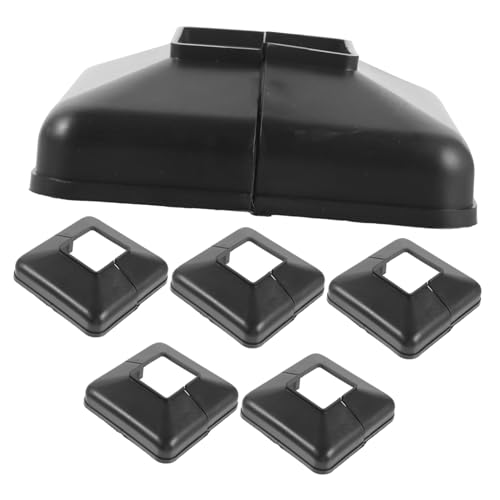 FUNOMOCYA 6 Stück Vinyl zaunpfosten abdeckkappen mit Anti rutsch boden Ersatz für Balkon Treppengeländer Passgenaue Vinyl hülsen für Pfosten Moderne Schutzkappen für Vielseitige Anwendung FUNOMOCYA 6 Stück Vinyl zaunpfosten abdeckkappen mit Anti rutsch boden Ersatz für Balkon Treppengeländer Passgenaue Vinyl hülsen für Pfosten Moderne Schutzkappen für Vielseitige Anwendung von FUNOMOCYA