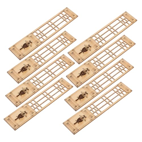 FUNOMOCYA 8 Stück Miniature Dekorative Screens Teiliges Vintage Modell für Puppenhausmöbel und Fotografie Traditionelle Chinesische Raumteiler Dekoration für Miniaturszenen FUNOMOCYA 8 Stück Miniature Dekorative Screens Teiliges Vintage Modell für Puppenhausmöbel und Fotografie Traditionelle Chinesische Raumteiler Dekoration für Miniaturszenen von FUNOMOCYA