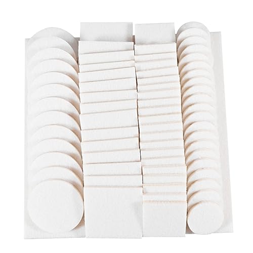 FUNOMOCYA 80 Stück Selbstklebende 3mm Dicke Filz Möbelschutzpolster Für Tisch Und Hockerbeine rutschfest Beige FUNOMOCYA 80 Stück Selbstklebende 3mm Dicke Filz Möbelschutzpolster Für Tisch Und Hockerbeine rutschfest Beige von FUNOMOCYA